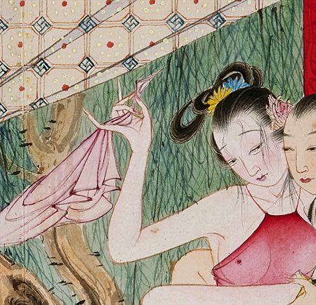 法库-迫于无奈胡也佛画出《金瓶梅秘戏图》，却因此成名，其绘画价值不可估量